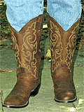 Justin Bay Apache Cowboy Boots