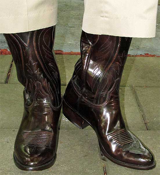 Lucchese Classic Goatskin Cowboy Boots