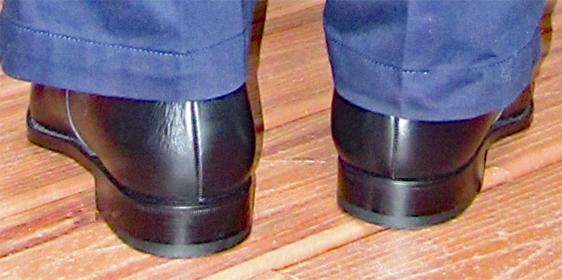 Carmina Black Oxford Cap Toe Dress Shoes