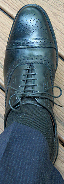 Allen Edmonds Strand Black Dress Shoe